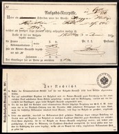 EUROPA - AUSTRIA - Austria/Ungheria - Ricevuta Di Ritorno Da Funfkirchen A Pesth Del 3.1.51 - Other & Unclassified