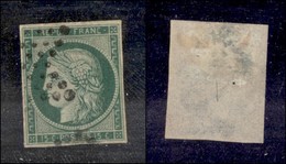 EUROPA - FRANCIA - 1849 - 15 Cent (2) - Assottigliato Al Retro Da Esaminare - Other & Unclassified