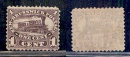 OLTREMARE - CANADA - NEW BRUNSWICK - 1860 - 1 Cent (4) - Gomma Integra - Autres & Non Classés
