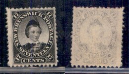 OLTREMARE - CANADA - NEW BRUNSWICK - 1860 - 17 Cent (9) - Gomma Integra - Altri & Non Classificati