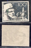 OLTREMARE - POLINESIA FRANCESE - 1972 - 100 Franchi De Gaulle (157) - Gomma Integra (85) - Autres & Non Classés