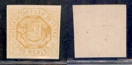 OLTREMARE - VENEZUELA - 1866/1870 - 2 Reales Stemma (17) - Gomma Originale (200) - Other & Unclassified