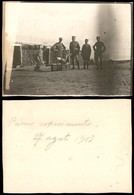 ITALIA - AEROGRAMMI - 1912 (27 Agosto) - Guerra Di Libia - Colombaia Militare - Primo Esperimento - Fotografia D'epoca - Other & Unclassified