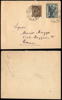 ITALIA - AEROGRAMMI - 1921 (3 Novembre) - Pisa Roma - Longhi 1218 - Molto Raro - Autres & Non Classés