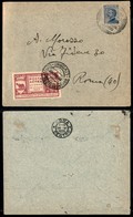 ITALIA - AEROGRAMMI - 1925 (28 Giugno) - Livorno Roma - Longhi 1372 - Autres & Non Classés