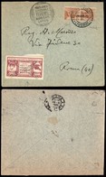 ITALIA - AEROGRAMMI - 1925 (28 Giugno) - Livorno Roma - Longhi 1384 Varietà (vignetta Non Dentellata In Alto) - Autres & Non Classés