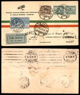 ITALIA - AEROGRAMMI - 1929 (11 Dicembre) - Vaticano Roma Tunisi - Longhi 2017 - 55 Volati - Otros & Sin Clasificación