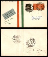 ITALIA - AEROGRAMMI - 1930 (15 Aprile) - Pavia Fiume - Non Catalogato - 10 Valori - Autres & Non Classés