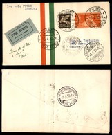 ITALIA - AEROGRAMMI - 1930 (16 Aprile) - Fiume Genova - Non Catalogato - 12 Volati - Other & Unclassified