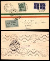 ITALIA - AEROGRAMMI - 1930 (4 Agosto) - Rodi Mitilene - Non Catalogato - 12 Volati - Autres & Non Classés