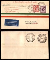 ITALIA - AEROGRAMMI - 1931 (1 Aprile) - Berlino Tripoli - Longhi 2334 - 19 Volati - Otros & Sin Clasificación