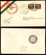 ITALIA - AEROGRAMMI - 1931 (28 Giugno) - Roma Brindisi - Longhi 2414 - Non Comune - Autres & Non Classés