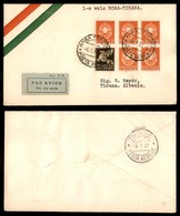 ITALIA - AEROGRAMMI - 1931 (6 Luglio) - Roma Tirana - Longhi 2427 - 42 Volati - Autres & Non Classés