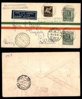 ITALIA - AEROGRAMMI - 1933 (20 Maggio) - Mittelmeerflug - Rodi Roma Zurigo - Longhi 2837 - 10 Volati - Otros & Sin Clasificación