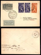 ITALIA - AEROGRAMMI - 1935 (29 Luglio) - Vaticano Roma Lione - Longhi 3299 - 20 Volati - Other & Unclassified