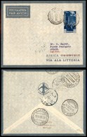 ITALIA - AEROGRAMMI - 1935 (16 Novembre) - Tripoli Solum - Longhi 3351 - 25 Volati - Autres & Non Classés