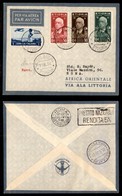 ITALIA - AEROGRAMMI - 1936 (18 Giugno) - Addis Abeba Roma - Longhi 3571 - 10 Volati - Autres & Non Classés