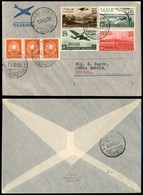 ITALIA - AEROGRAMMI - 1936 (15 Ottobre) - Roma Addis Abeba - Longhi 3605 - 25 Volati - Andere & Zonder Classificatie