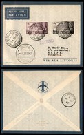 ITALIA - AEROGRAMMI - 1937 (7 Aprile) - Tripoli Haifa - Longhi 3654 - Andere & Zonder Classificatie