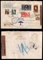 ITALIA - AEROGRAMMI - 1940 (2 Maggio) - Vaticano Madrid - Longhi 4009 - Aerogramma Raccomandato Tra I 10 Volati - Firmat - Autres & Non Classés