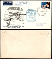 ITALIA - AEROGRAMMI - 1965 (17 Marzo) - Primo Volo Australiano - 55° Anniversario - Aerogramma Con Autografo Wittber - Autres & Non Classés