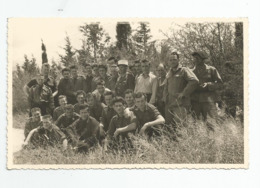 Photographie Guerre Algérie Groupe 62 Bca Et Légionnaire Format Carte Photo - Oorlog, Militair