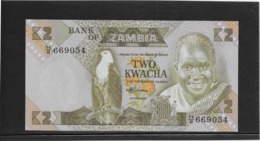 Zambie - 2 Kwacha - Pick N°24c - NEUF - Zambie