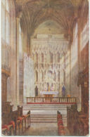 UK CHRISTCHURCH Sanctuary And Reredos Of Church Rare Unused Coloured Pc Ca. 1910 - Bournemouth (bis 1972)