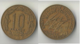 CAMEROUN  10 REIS 1967 - Cameroon