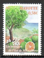 MAYOTTE. N°252 De 2011. Orange. - Fruits