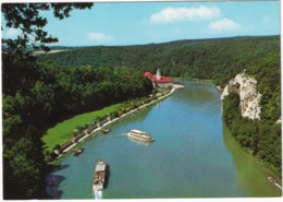 Kelheim - Kloster Weltenburg  (Benediktinerabtei) - Donau -  Passagierschiffe - Kelheim