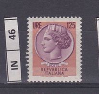 ITALIA REPUBBLICA , 1974	Siracusana, 125 L. , Nuovo - 1971-80:  Nuovi
