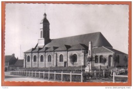 Carte Postale 61. Bazoches-sur-Hoëne  L'église  Trés Beau Plan - Bazoches Sur Hoene