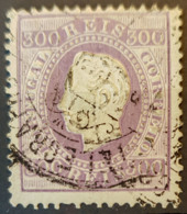 PORTUGAL 1870/84 - Canceled - Sc# 50c - 300r - Usado