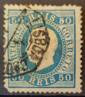 PORTUGAL 1870/84 - Canceled - Sc# 43 - 50r - Gebruikt