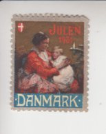 Denemarken Kerstvignet Cat.AFA Julemaerken Norden: Uitgifte Door Danmark Julemaerke Komitéen Jaar 1931 Zonder Gom - Full Sheets & Multiples