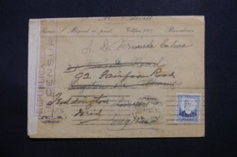 ESPAGNE - Cachet De Censure  Sur Enveloppe Pour Le Royaume Uni En 1936 - L 42591 - Marques De Censures Républicaines