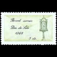 BRAZIL 1968 - Scott# 1091 Stamp Day Set Of 1 MNH - Unused Stamps