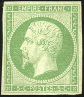 * N°12, 5c. Vert. TB. - 1853-1860 Napoléon III