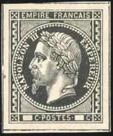 (*) 5 Essais De Diverses Nuances. Projet BORDES B. - 1863-1870 Napoléon III Con Laureles