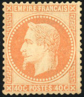 * N°31, 40c. Orange. Très Frais. TB. - 1863-1870 Napoléon III Lauré