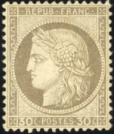 * N°56, 30c. Brun Clair. TB. - 1871-1875 Ceres