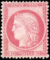 * N°57, 80c. Rose. Centrage Parfait. SUP. - 1871-1875 Cérès