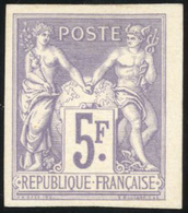 (*) Emission Des Régents. Série Complète De 19 Valeurs. Sans Teinte De Fond. ND. Cote Maury. TB. - 1876-1878 Sage (Type I)