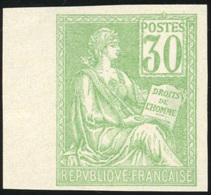 (*) N°112, Essais Type Mouchon. 7 Valeurs. Bord De Feuille Dont 30c. Vert. TB. - Autres & Non Classés