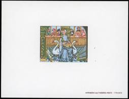 (*) N°2033, Epreuve De Luxe. 2F. Miniature Du XVième Siècle Sur La Musique. SUP. - Otros & Sin Clasificación