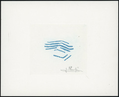 (*) N°2075, Epreuve D'artiste Inversée (effet Miroir) Signée, Avec Cachet à Sec De L'imprimerie, Premier état En Bleu. 3 - Otros & Sin Clasificación