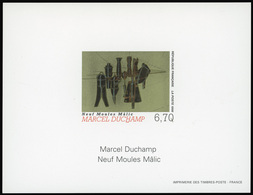 ** N°3197, 6F.70 Marcel Duchamp. Bloc ND Avec Gomme. SUP. - Otros & Sin Clasificación