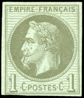 * N°7a, 1c. Vert-olive. A La Cigarette. Variété Rare. Très Frais. TB. - Otros & Sin Clasificación