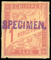 * N°18/ 25, 8 Valeurs Surcharge Violette ''SPECIMEN''. SUP. - Otros & Sin Clasificación